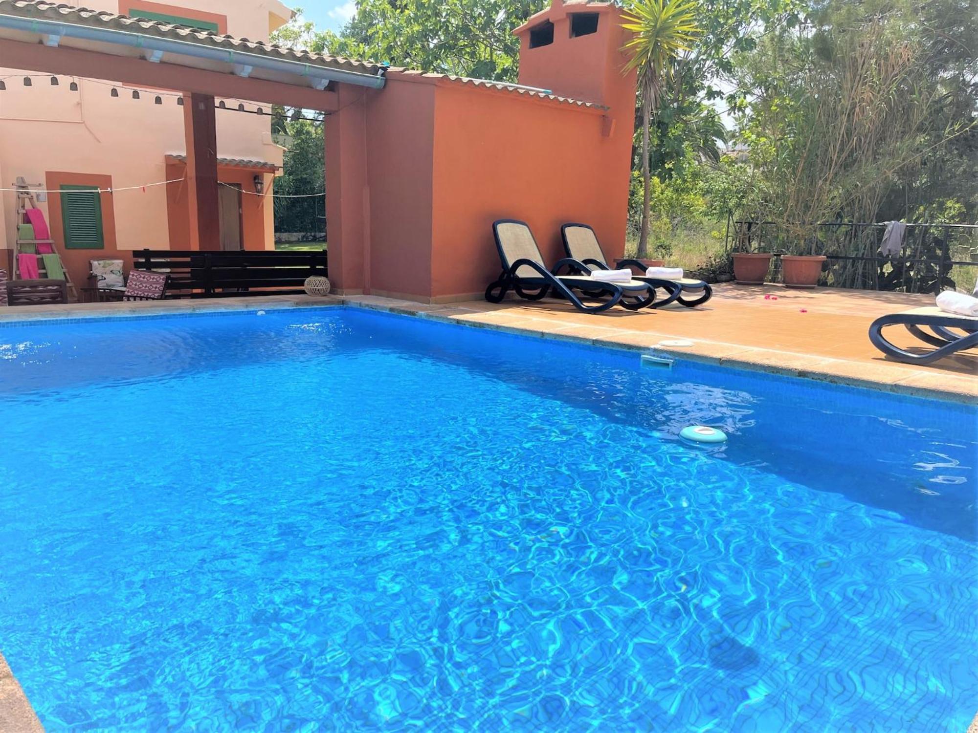 Finca In Mallorca With Private Pool Búger Exteriör bild