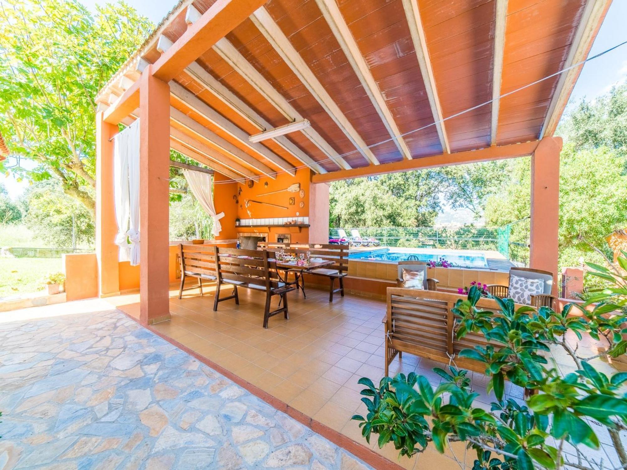 Finca In Mallorca With Private Pool Búger Exteriör bild