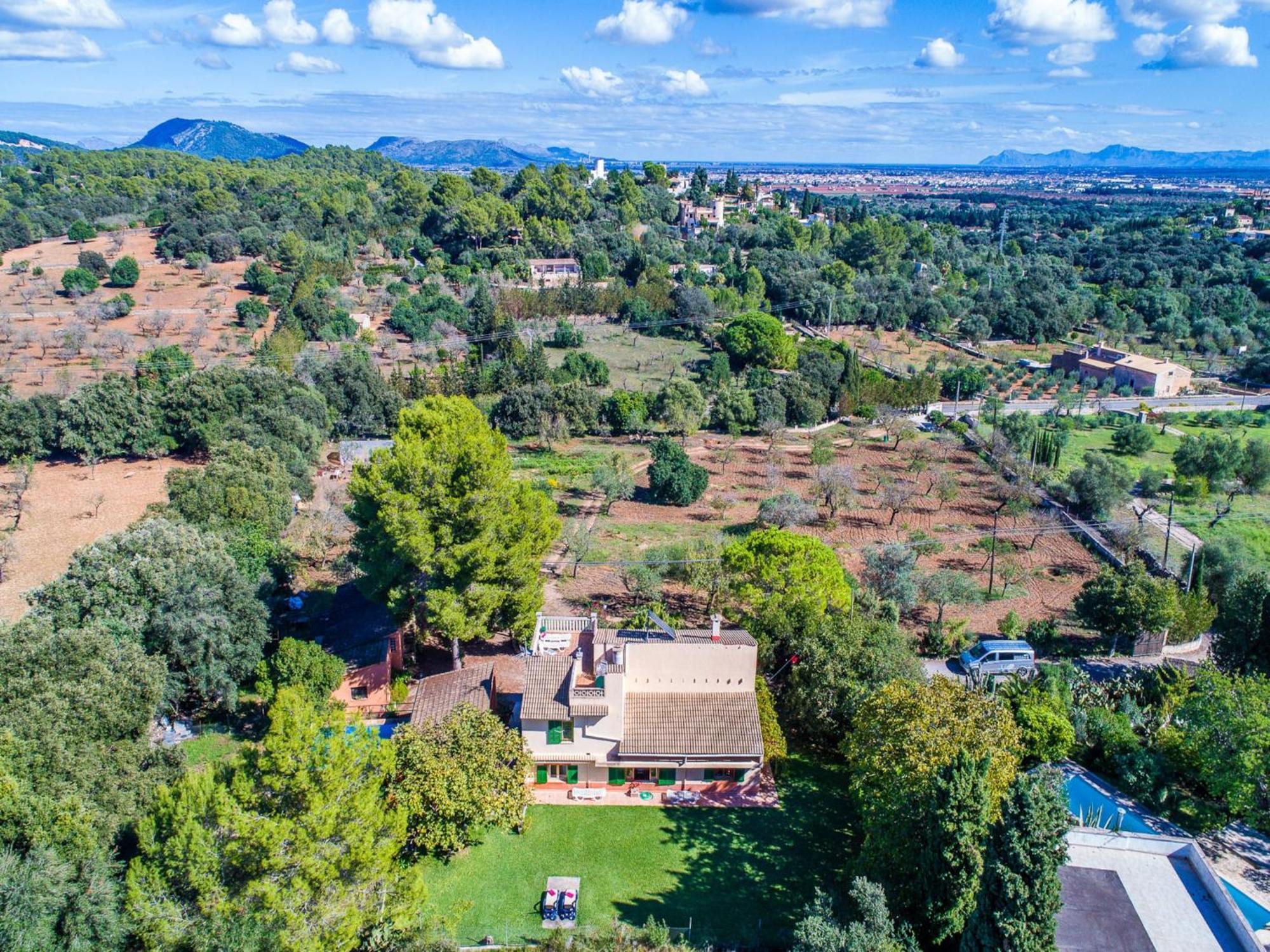 Finca In Mallorca With Private Pool Búger Exteriör bild