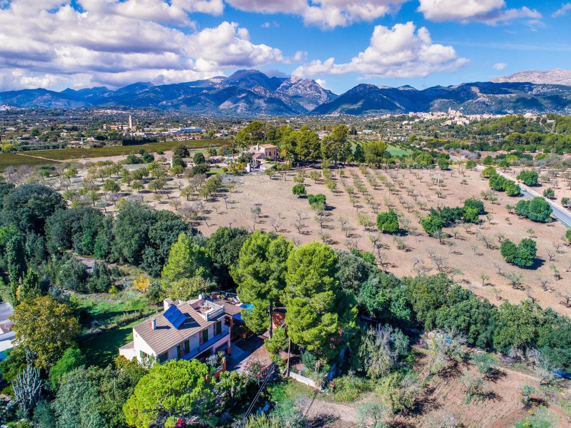 Finca In Mallorca With Private Pool Búger Exteriör bild